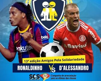 Jogo beneficente reunirá D’Alessandro e Ronaldinho Gaúcho em Cuiabá e Sinop